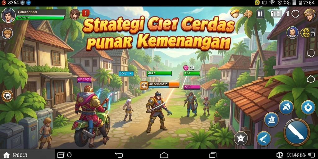 Screenshot gameplay 8364 menampilkan aksi strategis yang mendebarkan.
