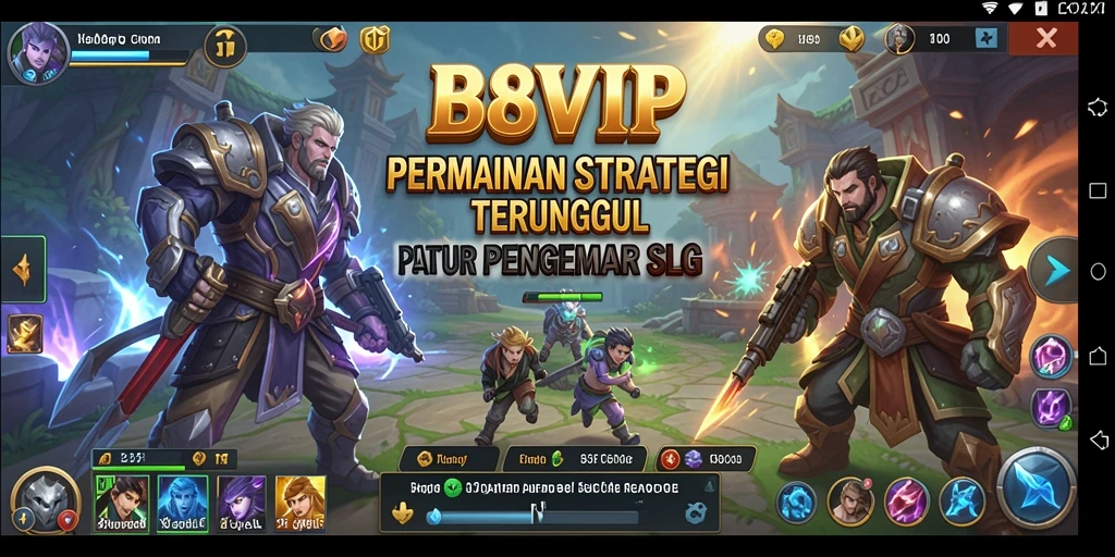 Tampilan gameplay B8VIP yang mendebarkan dan penuh strategi.