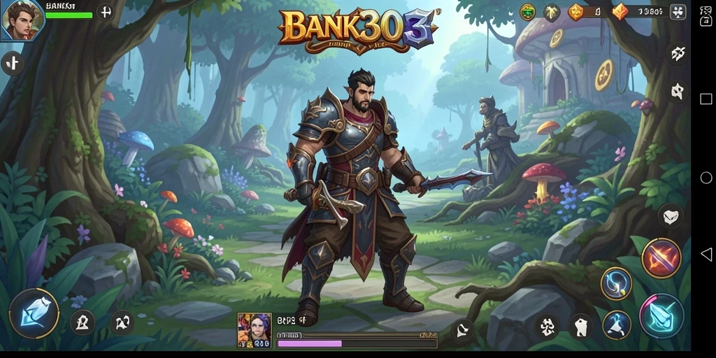 Tampilan gameplay menarik di BANK303 dengan aksi RPG yang mendebarkan.