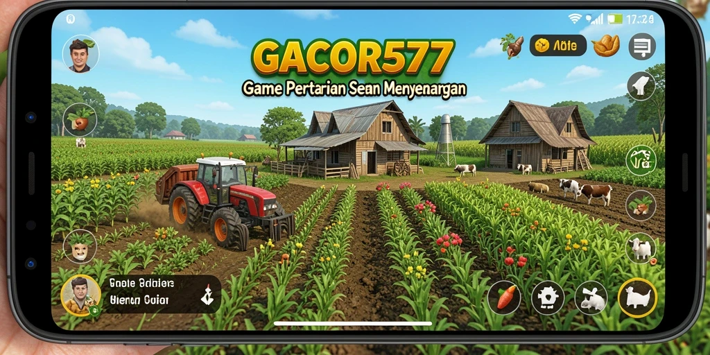 Tampilan gameplay GACOR577 yang menarik dan penuh warna.