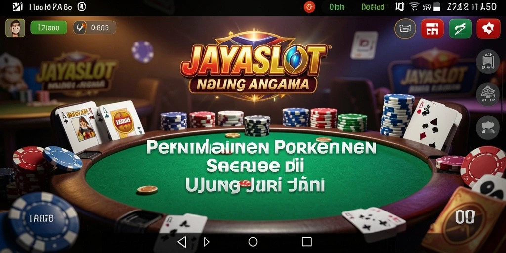 Gameplay seru di JAYASLOT poker dengan pemain nyata.