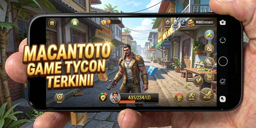 Tampilan gameplay menarik dalam game Tycoon MACANTOTO.