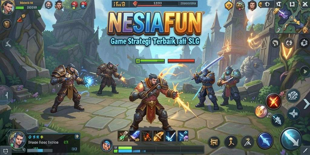 Screenshot menampilkan gameplay strategis yang menyenangkan.