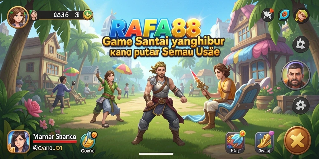 Tampilan menarik saat bermain RAFA88 dengan gameplay yang menghibur.