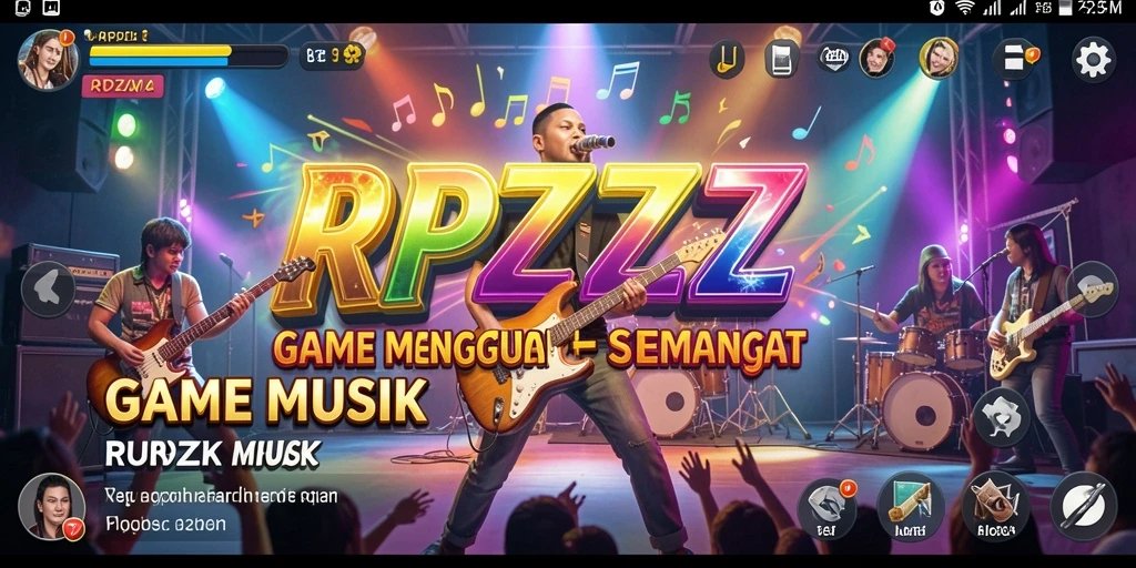 Tampilan gameplay RPZZZ yang seru dan interaktif.